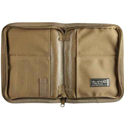 Rite in the Rain Weatherproof CORDURA Fabric, 1/2" Ring Binder Cover, 6.75" x 8.875", Tan Cover (No. C9200)