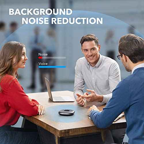 Anker PowerConf Speakerphone, Zoom Certified Conference Speaker with 6 Mics, 360¡Æ Enhanced Voice Pickup, 24H Call Time, Bluetooth 5.3, USB C, Compatible with Leading Platforms for Personal Workspaces