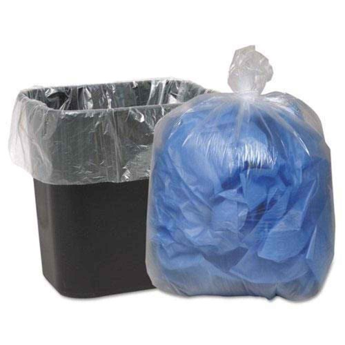 Classic Clear Linear Low-Density Can Liner, 16 Gallons,0.6 Milliliters, 24 x 33, Clear, 500/Carton (BC-33)