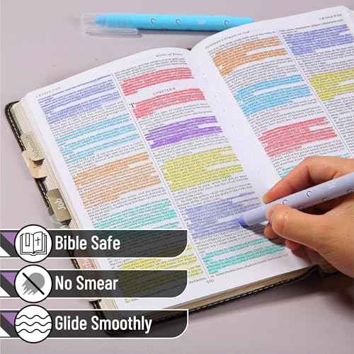 Mr. Pen- Gel Highlighters, 8 Pack Assorted Colors, Cute Bible Highlighters No Bleed