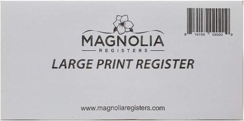 Large Print Checkbook Registers by [Brand Name] - 10 Pack for Low Vision | 3" x 6" Size