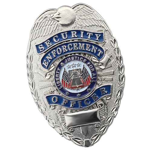 Enamel Badges Pin Clip Design, Identification Badge for Halloween Costumes and Role-Playing Badge