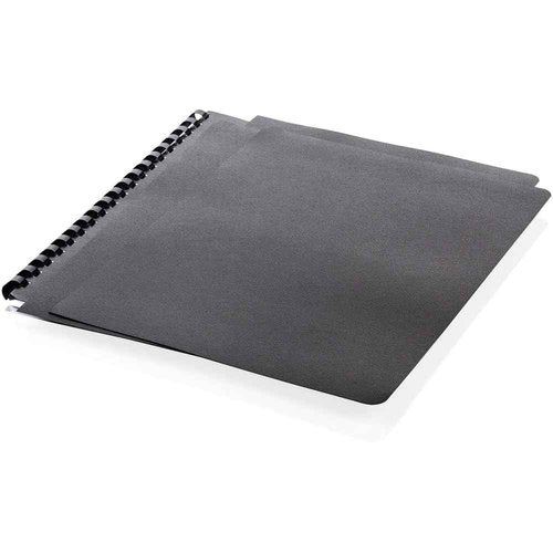 Mead Presentation/Report Covers, Round Corners, Black, 125 Pack (4000129)