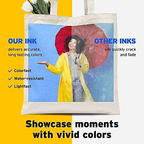 Printers Jack 440ml Sublimation Ink for Supertank Inkjet Printer ET-2400 ET-2720 ET-2760 ET-2800 ET-2803 ET-2830 ET-4800 ET-3760 ET-2850 ET-7720 /Upgrade Version/Offer Free ICC Printing