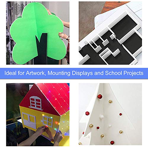 20 Pack White Foam Boards 11x14 Inch for Art Projects & Display