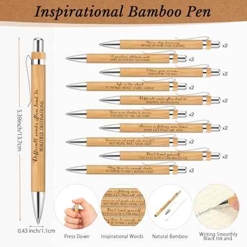 Spakon 40 Sets Bulk Pocket Planners with Pens 2026-2027 Small Daily Weekly Calendar Mini Inspirational Journal to Do List Goals Notepad Employee Appreciation Gift for Coworker Teacher Student
