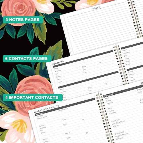 2026-2027 Monthly Planner/Calendar - 2 Year Planner 2026-2027, Jan 2026 - Dec 2027, Monthly Calendar 2026-2027 with Two-Side Pocket, 9'' x 11'', Tabs, Sturdy Binding