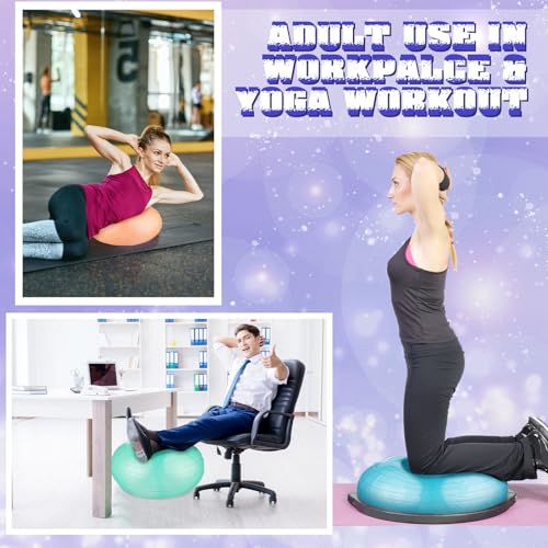 Libima 4Pcs Flexible Balance Ball Chairs for Classroom — Fresh Color