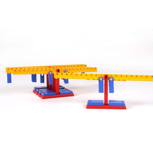 hand2mind Mini Student Number Balance Beam - Engaging Math Manipulative for Classroom Learning (Set of 15)
