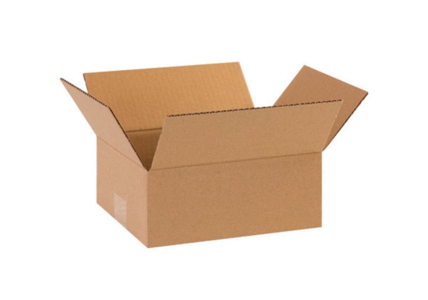 Secure Seal - 8x6x2 Pack of 200 Corrugated Cardboard Packing Shipping Mailing Moving Carton Boxes
