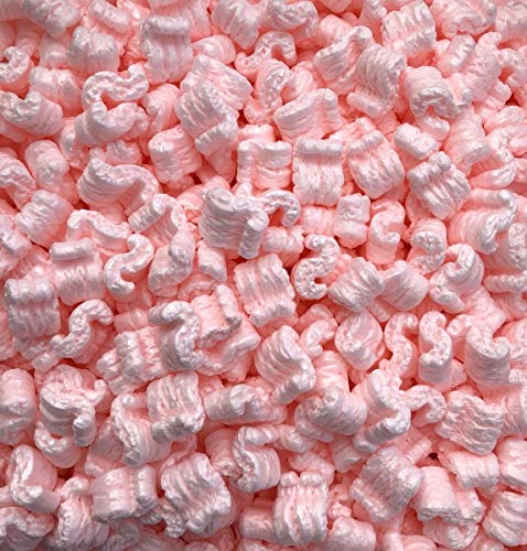 Bubblefast! 3.5 cu. ft. (22.5 Gallons) Pink Anti-Static Packing