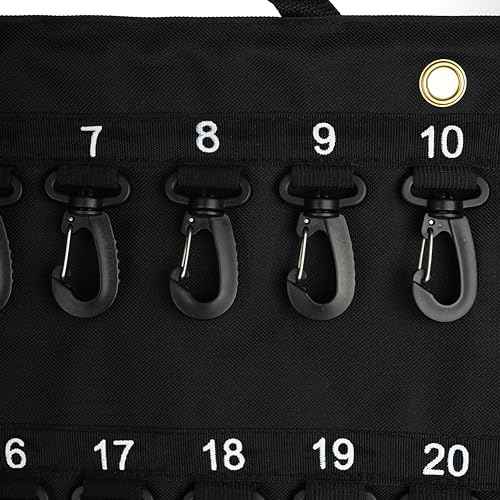 Wuliim Fireproof Rollable Key Case, Portable Roll Up Key Organizer, 50 Key Hooks, Flexible Durable Vinyl & Silicone Roll Up Organizer for Car Dealership, Hotel and Real Estate