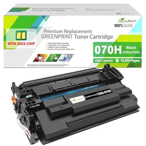 with Counter Chip Compatible Toner Cartridge 070H CRG070H CRG-070H ( 070 CRG070 CRG-070) for Remaining Toner Capacity Display High Capacity 10200 Pages for Canon MF465dw MF462dw LBP247dw LBP246dw