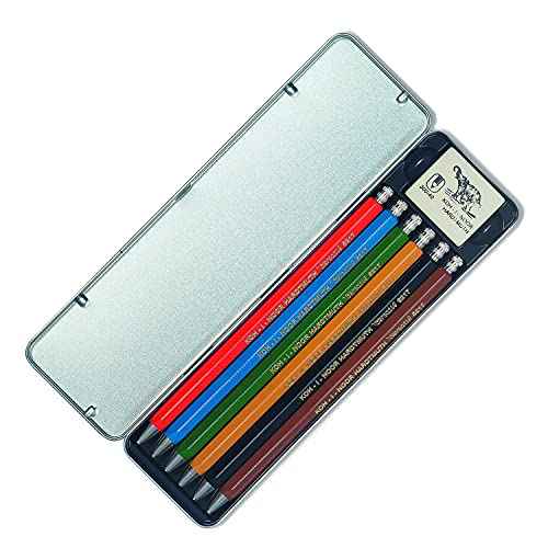 Koh-I-Noor Mechanical Pencils (Set of 6), Green/Red/Yellow