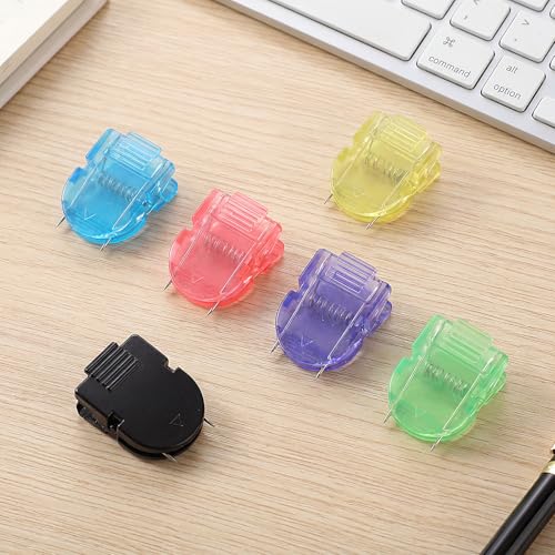 Multicolor 35 Pack Cubicle Clips for Fabric Walls Office Wall Hooks - WSICSE
