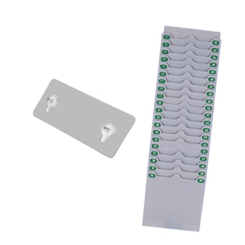 Generic Allocation of The Time Card Holder Employee Allocation on The Expandable Time Card to The Office in The, 40 Slots