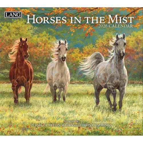 Lang Companies, Horses in the Mist 2026 Wall Calendar by Persis Clayton Weirs, 13.4'' X 12'', 12-Month Calendar with Stapled Binding