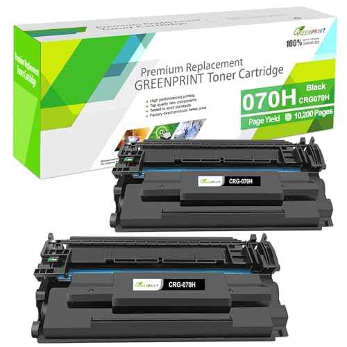 070H CRG-070H CRG070H ( 070 CRG-070 CRG070) Compatible Toner Cartridge 2 Blacks High Capacity 10200 Pages for Canon imageCLASS MF465dw MF465 MF462dw MF462 LBP247dw LBP247 LBP246dw LBP246