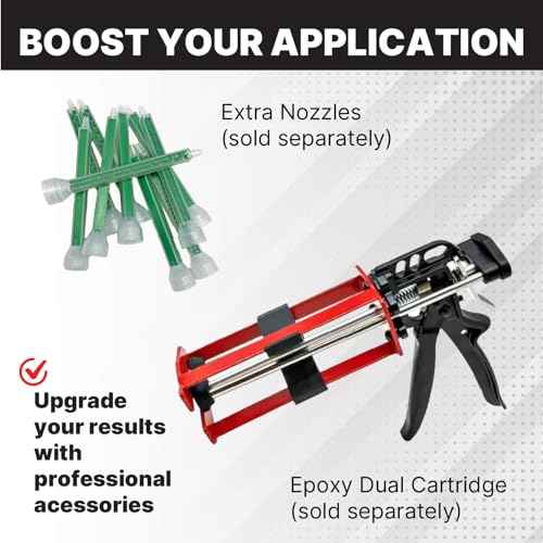 Maxi-Bond Panel Bonding Adhesive MB-835 ? Two-Part Epoxy Adhesive, Non-Sag, High Strength for Metal, Fiberglass, Plastic & Composite Panels ? Includes Mixing Nozzles, 200 mL (6.75 oz)