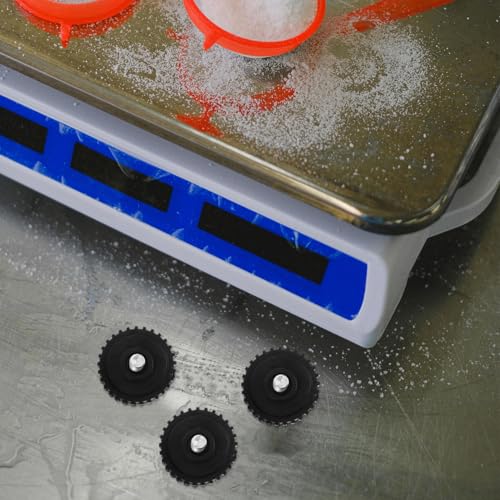 Universal Scale Feet Replacement Set for Digital & Electronic Scales - Anti-Slip Rubber & Iron Legs