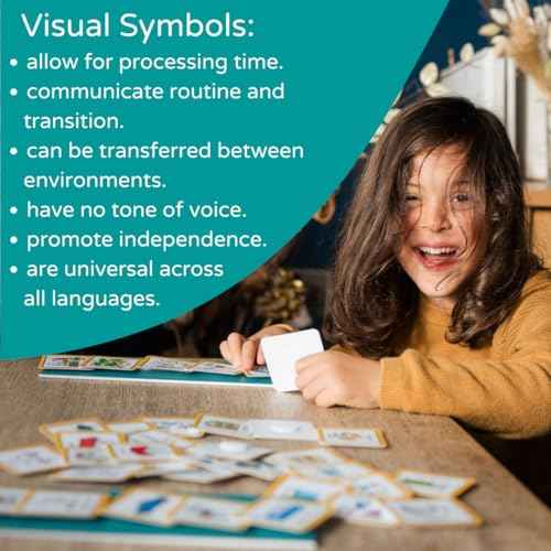 Visual Schedule routine chart for children with pecs cards to support communiation for kids, toddlers, autism, adhd, downs syndrome, dementia.