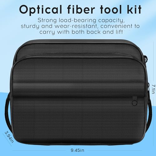 Fiber Optic Cleaning Kit with Microscope, SC/LC Pen & Replacement Cores