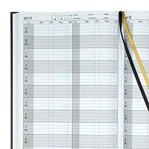 Global Printed Products Lay Flat Reservation Book, 13.5" x 8.5"