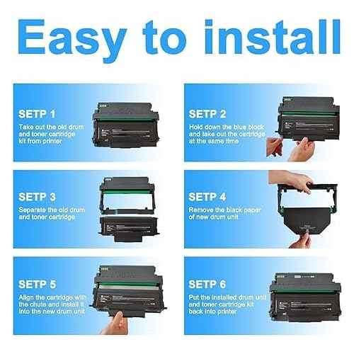 B230 B225 B235 013R00691 Compatible Imaging Unit 12000 Pages Replacement for Xerox B225 B230 B235 B225DNI B230DNI B235DNI Printers (1 Black)