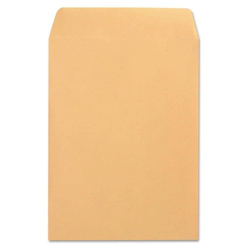 Universal 41165 Catalog Envelope, Center Seam, 9 x 12, Brown Kraft (Box of 250)