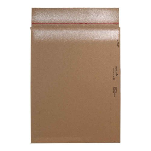Sealed Air Jiffy Rigi Bag Shipping Rigid Mailers, Case of 75, Recycled Bend Free Puncture Proof Fiberboard Mailing Envelope, #7-14.25" x 20", Kraft