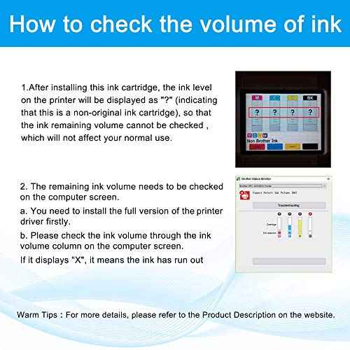 LCL Compatible Ink Cartridge Pigment Replacement for Brother LC3039 XXL LC3039XXL LC3039BK LC3039C LC3039M LC3039Y MFC-J5845DW MFC-J5945DW MFC-J6945DW MFC-J6545DW (4-Pack Black Cyan Magenta Yellow)