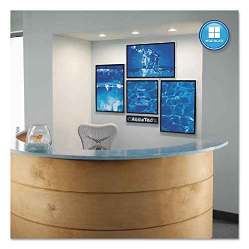 Quartet Matrix Modular Magnetic Whiteboard, 16" x 16", Includes Tray and Marker, Silver Aluminum Frame (M1616)