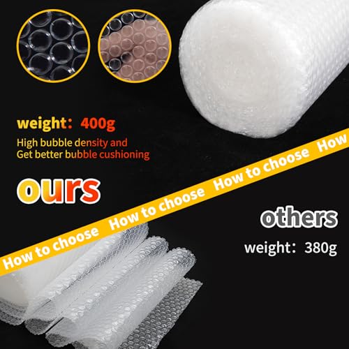 Skardeco Bubble Cushioning Wrap 2 Pack 12x72 ft Packing & Shipping Wrap