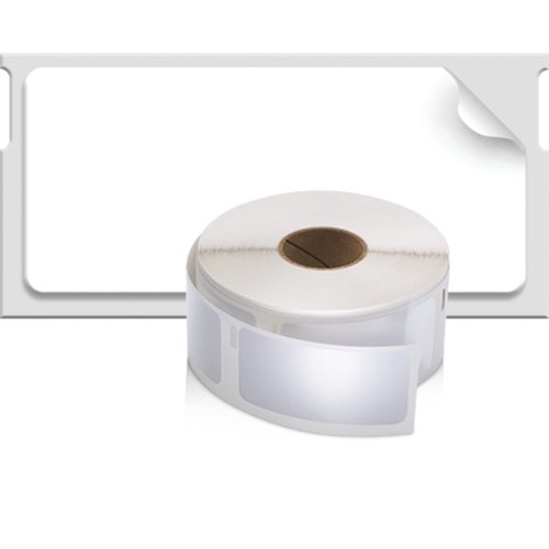 DYMO Authentic LW Multi-Purpose Labels for LabelWriter Label Printers, White, 1" x 2-1/8", 12 rolls of 500 (6000 Total)