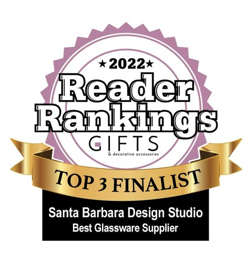 Santa Barbara Design Rectangular Acrylic Notepaper Holder with 125 Sheets Heavyweight Paper, 10" x 4.5", After Coffee