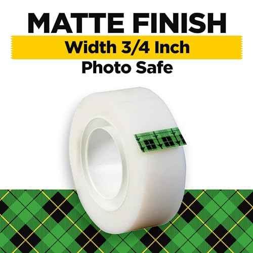 Scotch Magic Tape Refill, 3/4 inch x 1000 inches, 1-Inch Core, Invisible Matte Finish, Ideal for Office, Home, and School, 20-Pack
