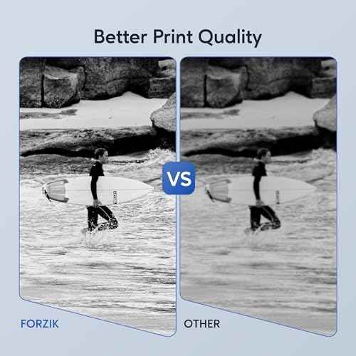 Forzik Compatible Toner Cartridge Replacement for Brother TN760 TN-760 TN730 TN-730 High Yield Compatible with DCP-L2550DW HL-L2350DW MFC-L2710DW Printer (4 Black)