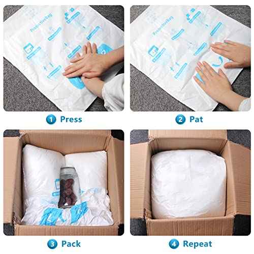 18¡± x 24¡± 8 PCS TONESPAC Instant Pack Quick Expanding Foam X-400 Packaging Bag for Packaging and Shipping