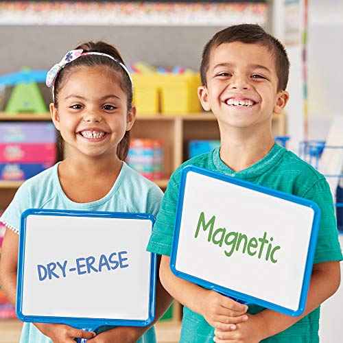 EAI Education Magnetic Blank Dry-Erase Paddles - Set of 5