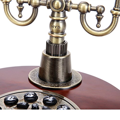 TelPal Classic Vintage Desktop Wired Office Telephone of 1950 Old Fashioned Antique Style Home Phone