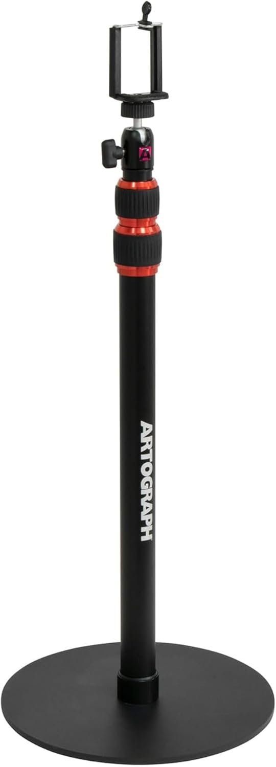 Artograph Height Adjustable Projector Stand - Versatile Monopod for Projectors, Cameras & Lights | Includes Smartphone Holder