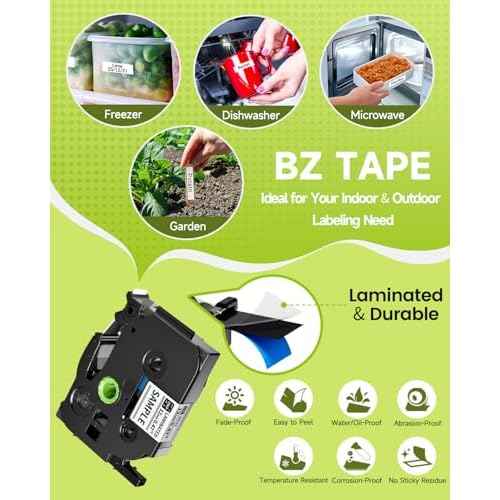 Vixic Label Maker Machine with-Tape, H1100 Handheld Label Maker Portable Labeler with Backlight Screen Keyboard for Home School Office Organization, Multiple Fonts Symbols Borders Easy to Use Inkless