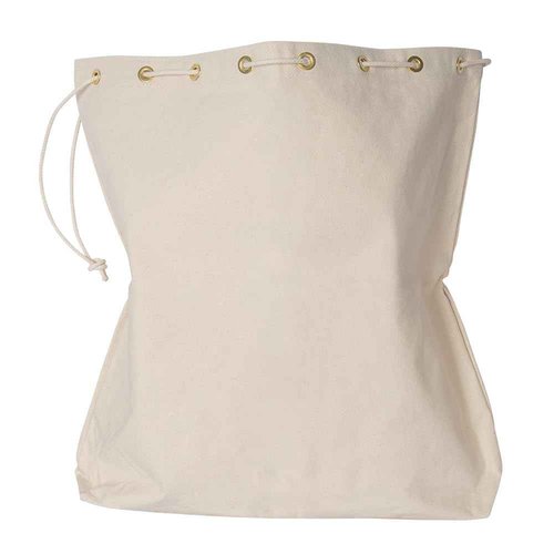 BankSupplies Heavy Duty 14oz Canvas 23Wx26H Post Office Mail Carrier Storage Bag W/Pull Rope