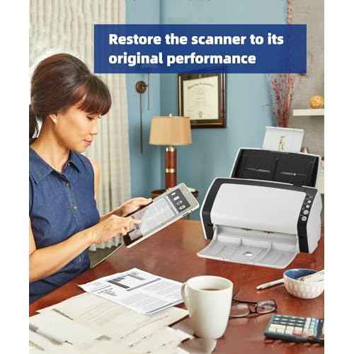 2025 New PA03540-0001 Brake Roller and PA03540-0002 Pick Roller with Shaft Scanner Part Fits for Fujitsu Scanner Fi-6130 Fi-6130Z Fi-6140 Fi-6140Z Fi-6230 Fi-6230Z Fi-6240 Fi-6240Z Fi-6125 Fi-6225