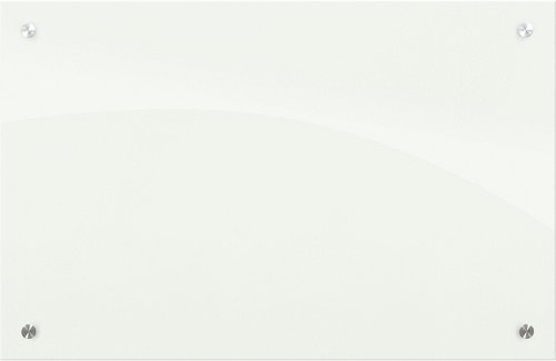 Best-Rite Enlighten Glass Dry Erase Whiteboard, Glossy White 1/8 inch Tempered Glass, 2 x 3 Feet