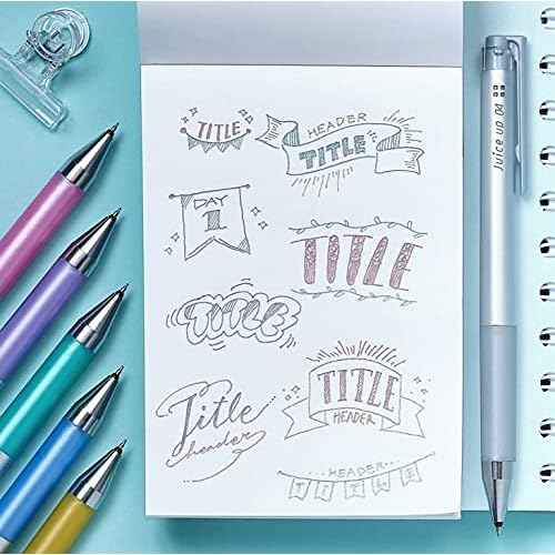 Pilot Juice up 04 Retractable Gel Ink Pen 0.4mm Ultra Fine Point 22 Colors Set (LJP200S4-10C, LJP120S4-6CP, LJP120S4-6CM) With Original Stylus Ballpoint Touch Pen