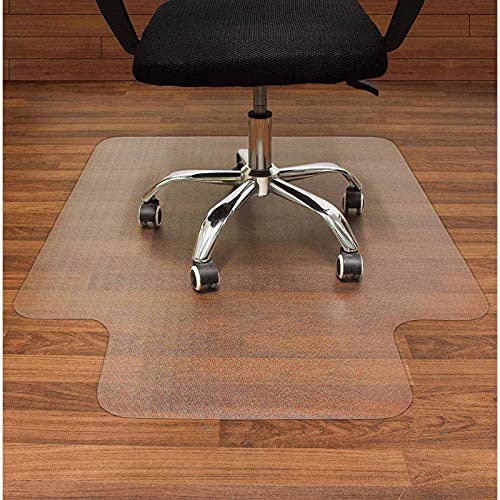 AiBOB 36 x 48 Clear Office Chair Mat with Lip for Hardwood Floors