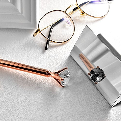 Maxdot Silver Stainless Steel Business Card Holders Set of 2