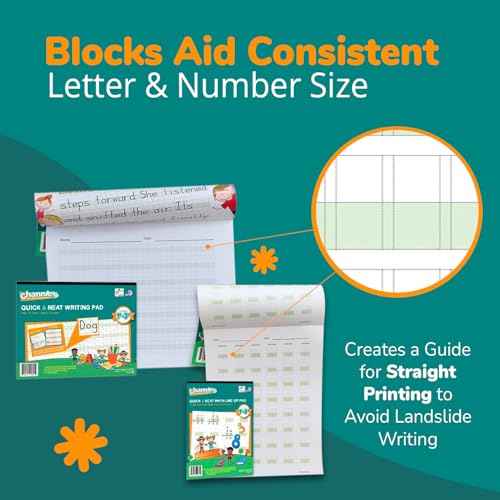 Best value Channie¡¯s Visual Math, Handwriting, and Cursive Bonus Pack of 5 Separate Workbooks, Grades 1st ? 3rd, With FREE Alphabet Card - Learning Workbook for Homeschool and After School