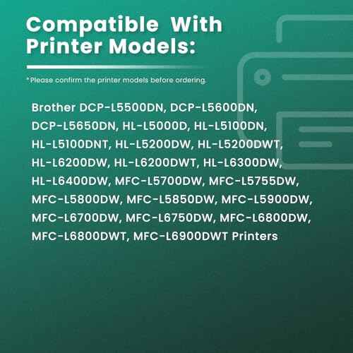 GREENBOX DR820 DR-820 Drum Unit (NO Toner) 2 Pack Compatible Replacement for Brother HL-L6200DW MFC-L5850DW MFC-L5900DW MFC-L6700DW MFC-L5800DW HLL6200DW HL-L5200DW HLL5100DN Printer (Black)